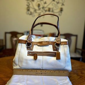 Coach Penelope Leather Shoulder Satchel #F14686